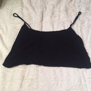 Spaghetti strap crop top
